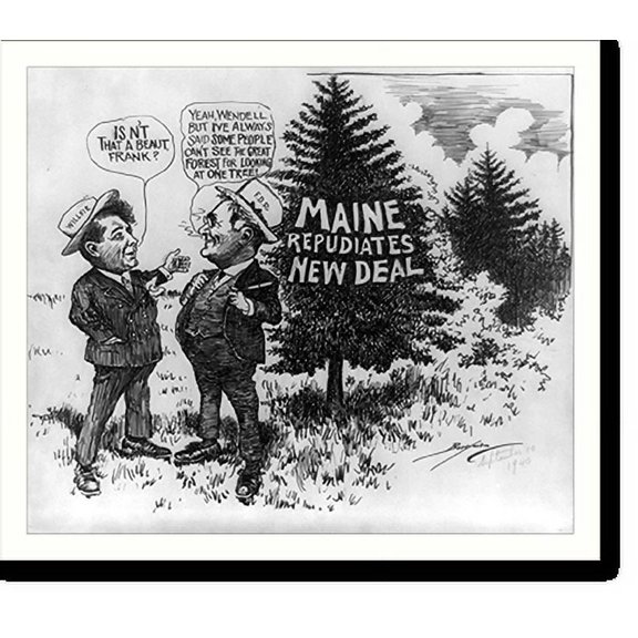 Historic Print, Isn't that a beaut, Frank?, 18" x 24"
