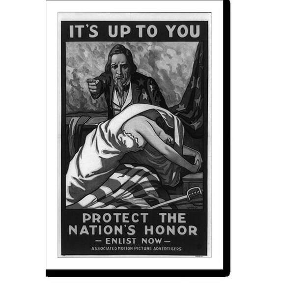 Historic Print, It's up to you. Protect the nation's honor, enlist now.Schneck., 16" x 20"