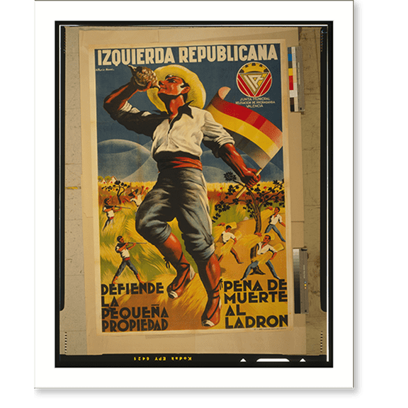Historic Print, Izquierda Republicana, 16" x 20"