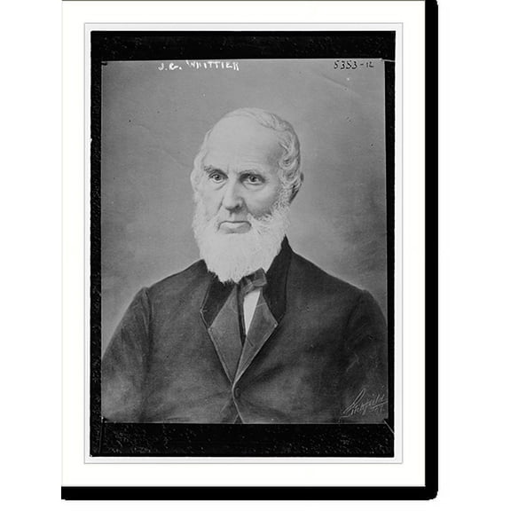 Historic Print, J.C. Whittier, 18" x 24"