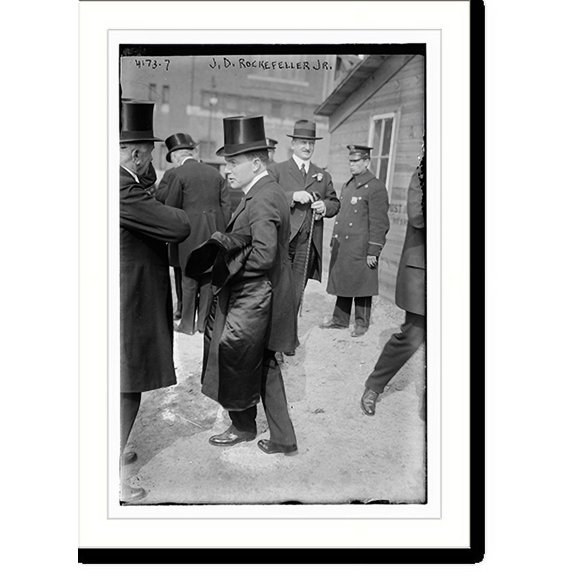 Historic Print, J.D. Rockefeller Jr., 16" x 20"