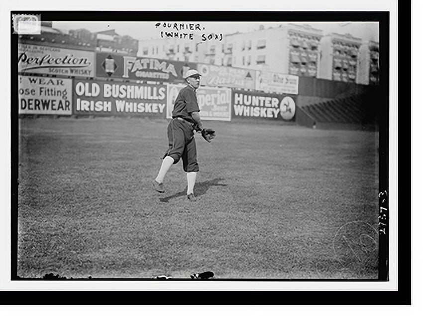 Historic Print, Jack Fournier, Chicago AL, at Hilltop Park, NY