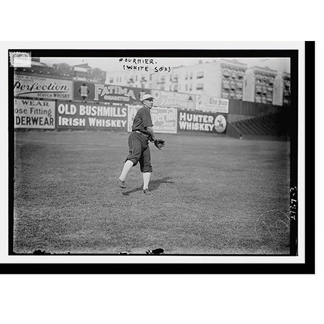 Historic Print, Jack Fournier, Chicago AL, at Hilltop Park, NY