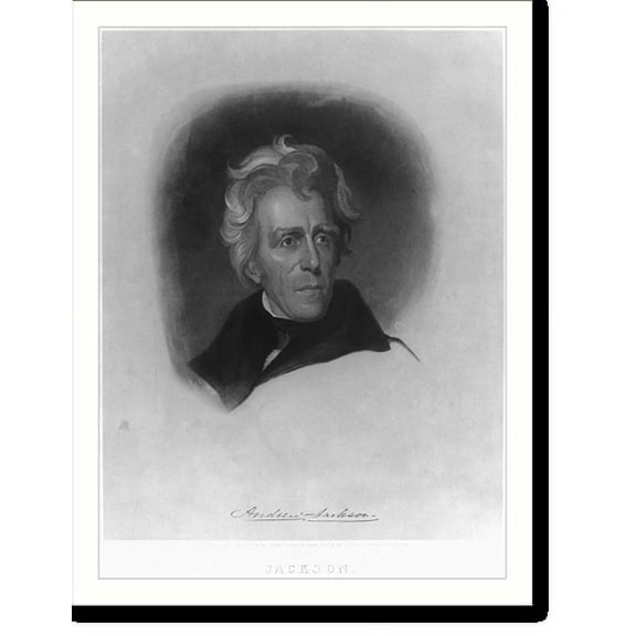 Historic Print, Jackson, 18" x 24"