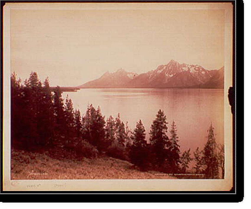 Historic Print, Jackson Lake, 16" x 20"