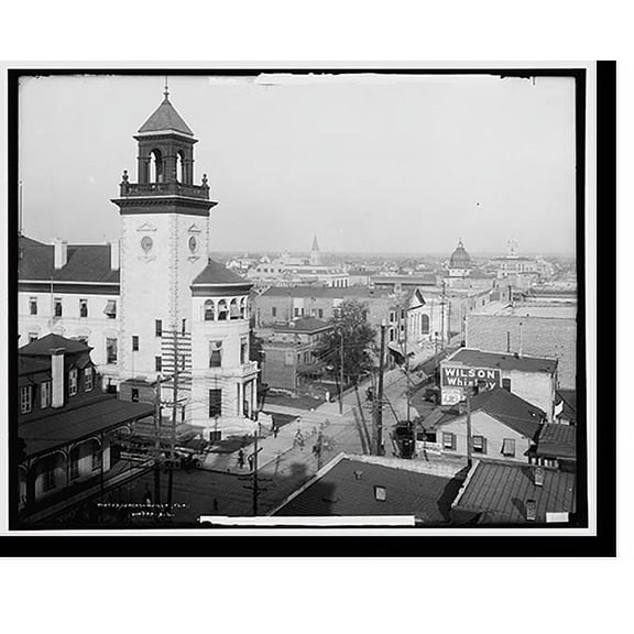 Historic Print, Jacksonville, Fla. - 2, 18" x 24"