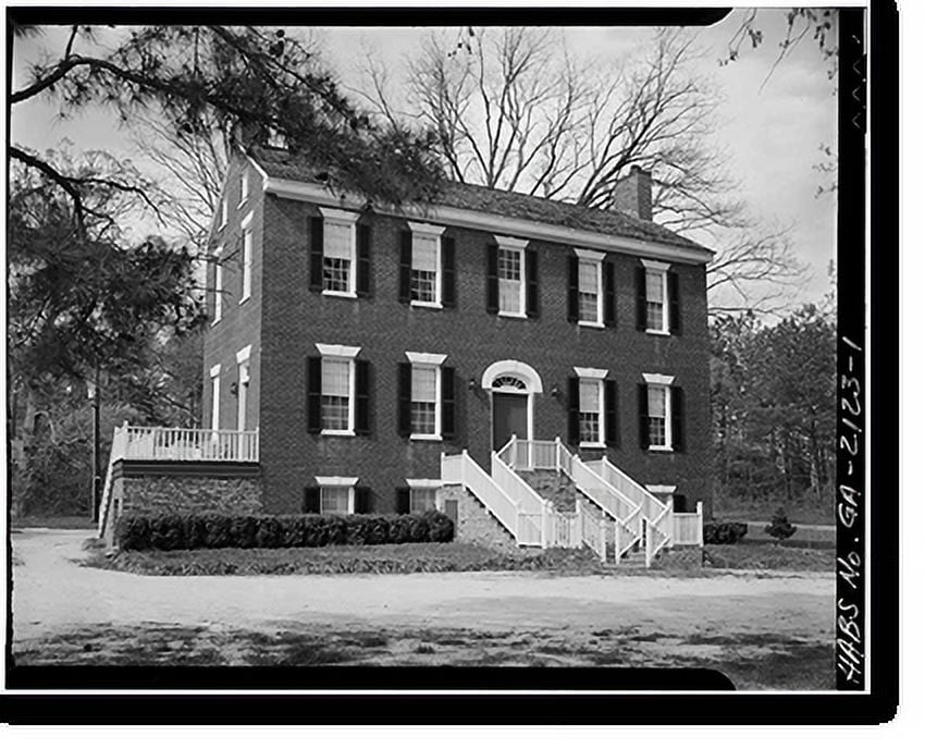 Historic Print, James C. Daniel House, Bartram Trace Road, Washington