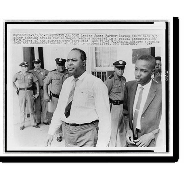 Historic Print, [James Farmer, halflength portrait, facing left