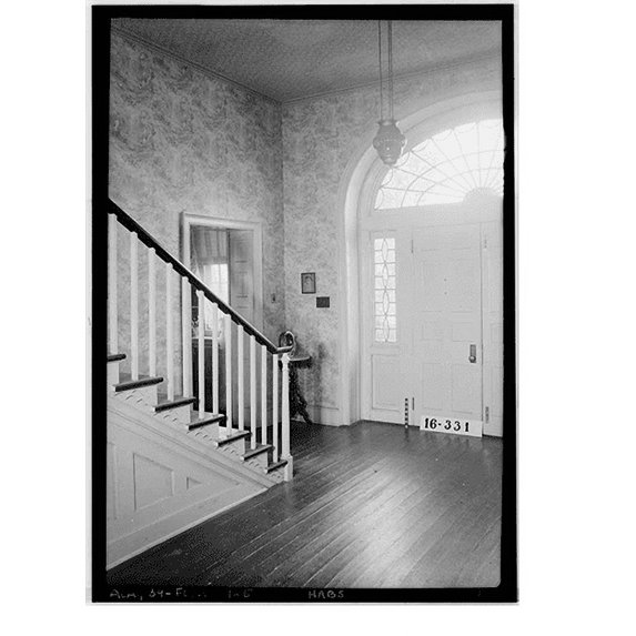 Historic Print, James Hood House, County Road 14 & Savannah Highway, Florence vicinity, Lauderdale County, AL - 5, 16" x 20"