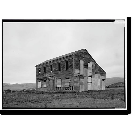 Historic Print, James Johnston House, Higgins Road, Half Moon Bay, San Mateo County, CA - 12, 16" x 20"