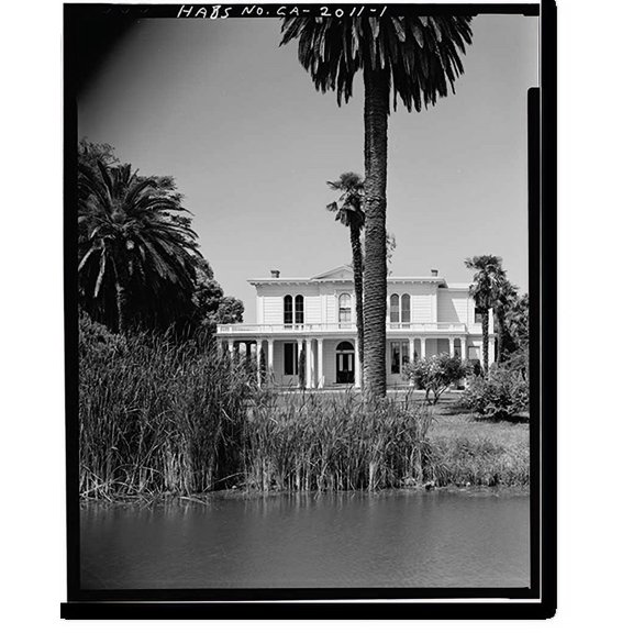 Historic Print, James Lick Mill, Montague Road, Santa Clara vicinity, Santa Clara County, CA, 18" x 24"