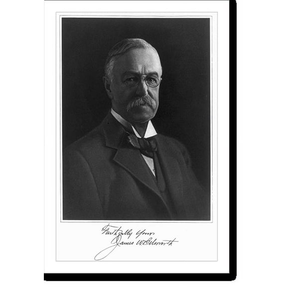 Historic Print, James W. Ellsworth, 16" x 20"