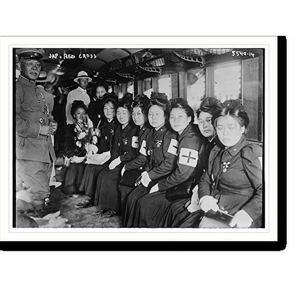 Historic Print, Jap. Red Cross unit from China - 2, 18" x 24"
