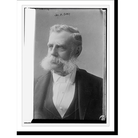 Historic Print, Jas. A. Gary, 18" x 24"