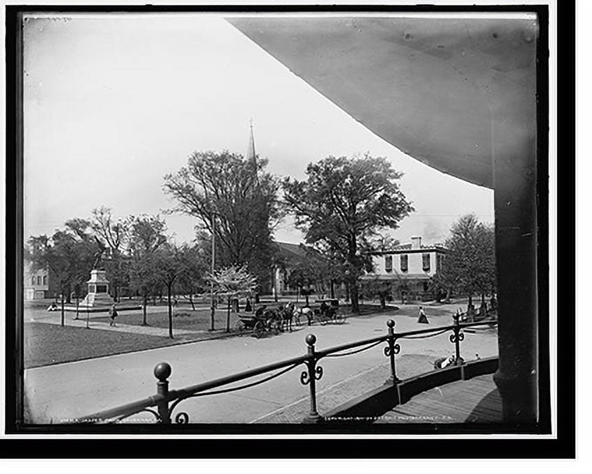 Historic Print, Jasper Park, Savannah, Ga., 16" x 20"