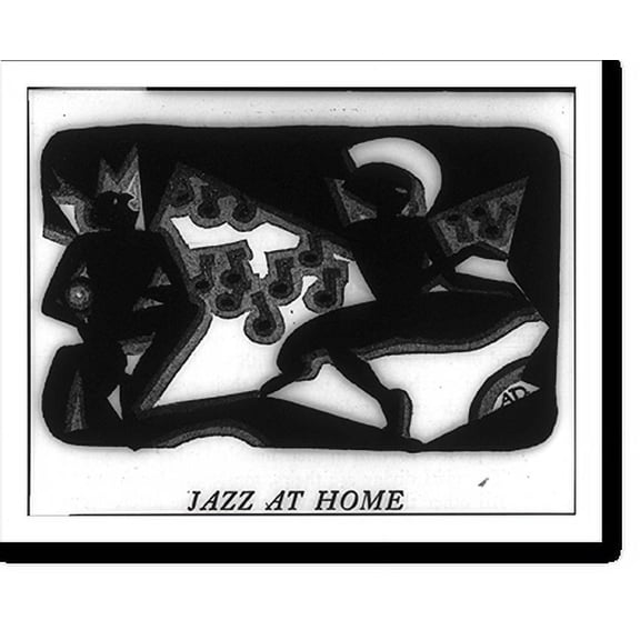 Historic Print, Jazz at Home, 16" x 20"