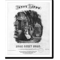 Historic Print, Jenny Lind's Home Sweet Home, 16" x 20"