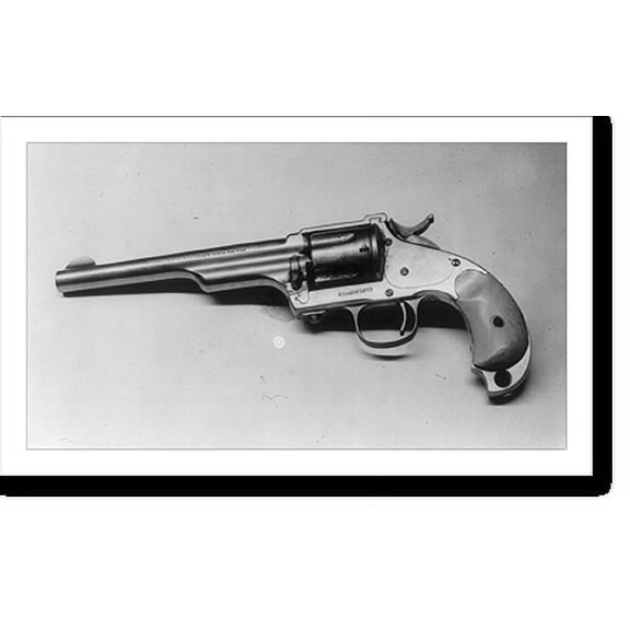 Historic Print, [Jesse James; his 44 Hopkins & Allen pistol, 1873 model], 18" x 24"
