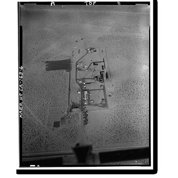 Historic Print, Jet Propulsion Laboratory Edwards Facility, Edwards Air Force Base, Boron vicinity, Kern County, CA - 4, 18" x 24"