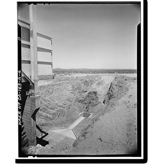 Historic Print, Jet Propulsion Laboratory Edwards Facility, Test Stand A, Edwards Air Force Base, Boron vicinity, Kern County, CA - 4, 16" x 20"