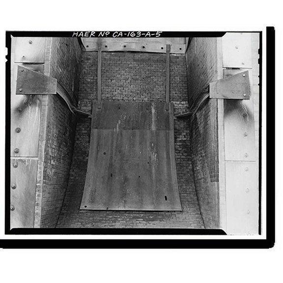 Historic Print, Jet Propulsion Laboratory Edwards Facility, Test Stand A, Edwards Air Force Base, Boron vicinity, Kern County, CA - 5, 16" x 20"