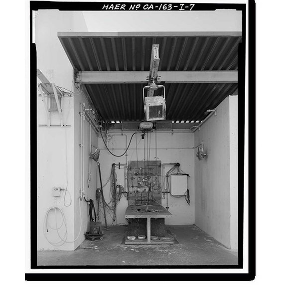 Historic Print, Jet Propulsion Laboratory Edwards Facility, Test Stand E, Edwards Air Force Base, Boron vicinity, Kern County, CA - 7, 18" x 24"