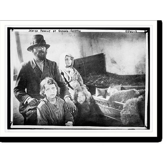 Historic Print, Jewish families - Glynna-Noveria, 16" x 20"