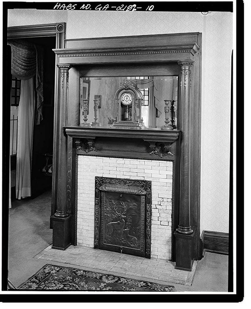 Historic Print, Joel Chandler Harris House, 1050 Gordon Street, Atlanta