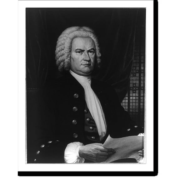 Historic Print, [Johann Sebastian Bach, 1685-1750], 16" x 20"