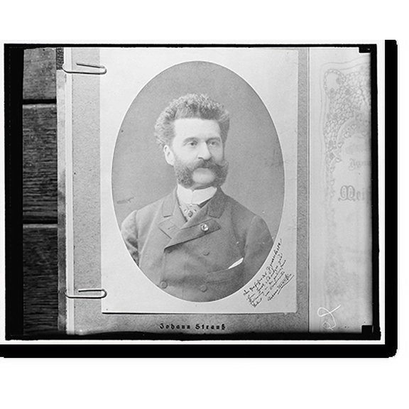 Historic Print, Johann Strauss, 18" x 24"
