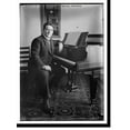 Historic Print, Johannes Semdach at piano, 16" x 20"