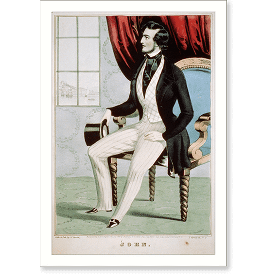 Historic Print, John, 16" x 20"
