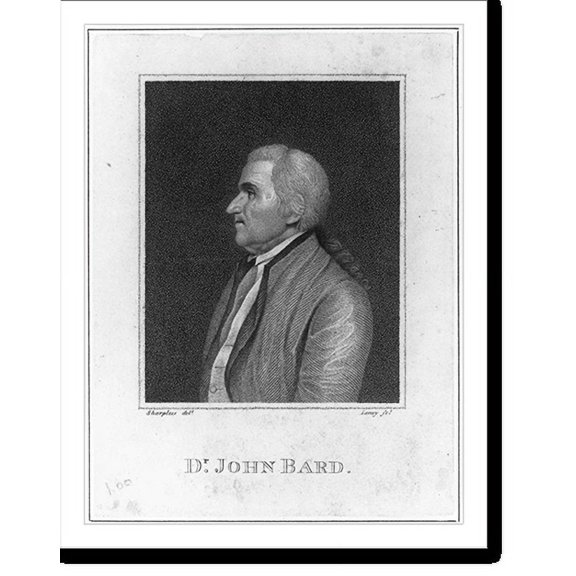 Historic Print, John Bard, 16" x 20"