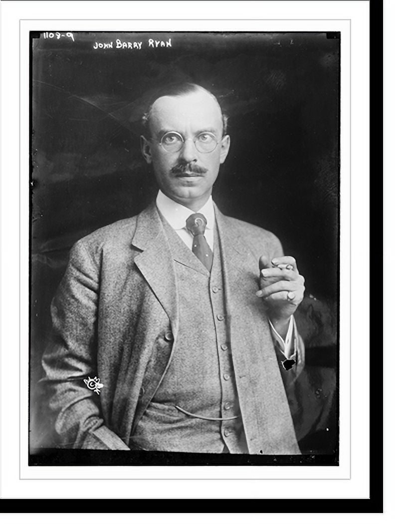 Historic Print, John Barry Ryan holding cigarette, 16" x 20"