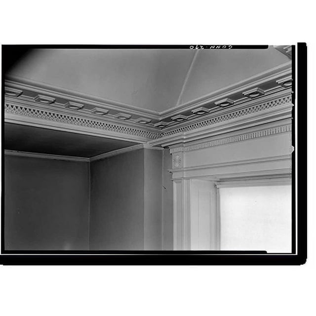 Historic Print, John Cook House (Ballroom), 35 Elm Street, New Haven, New Haven County, CT 2