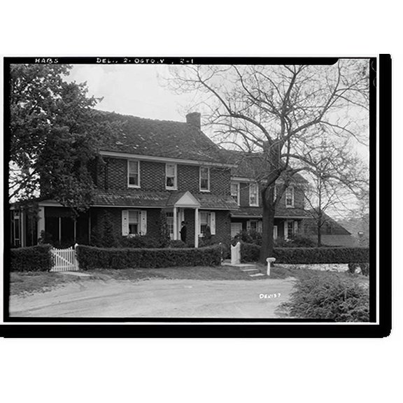 Historic Print, John England House, 81 Red Mill Road, Newark vicinity, New Castle County, DE, 16" x 20"