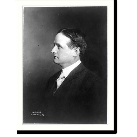 Historic Print, [John F. Fitzgerald, bust portrait, profile], 16" x 20"