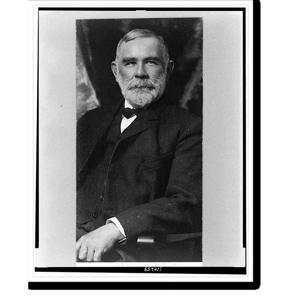 Historic Print, [John G. Brady, half-length portrait, seated, facing front], 16" x 20"