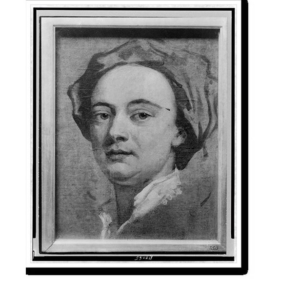 Historic Print, [John Gay, bust portrait, facing front], 16" x 20"