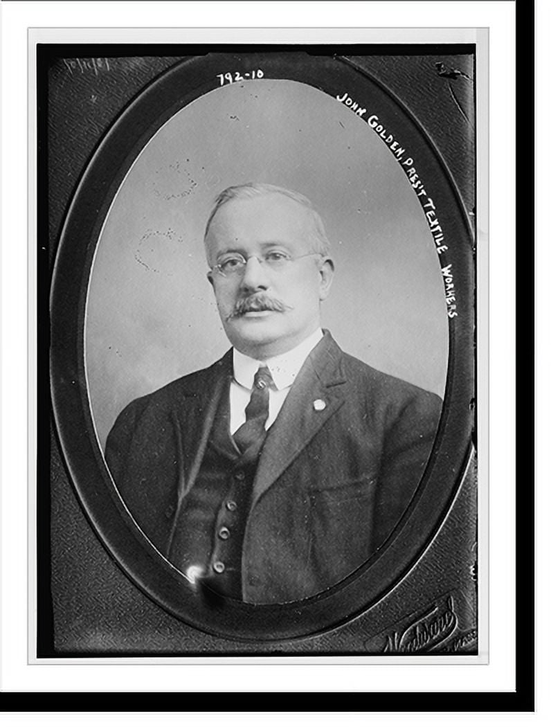 Historic Print, John Golden, President of the Textile Workers, Woodward