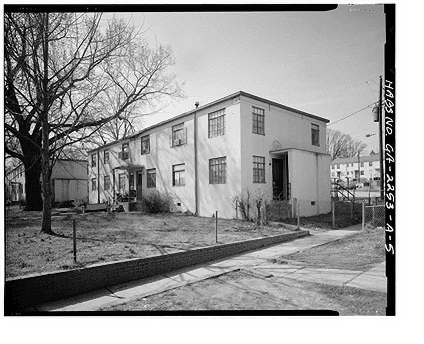 Historic Print, John Hope Homes, Building B8, 337 Northside Drive