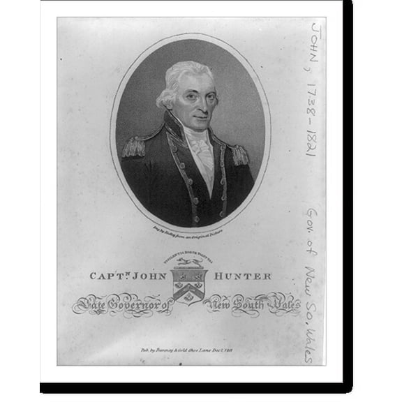 Historic Print, John Hunter, 1738-1821, 16" x 20"