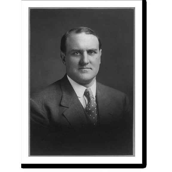 Historic Print, [John Kinley Tener, 1863-1946, bust portrait, facing right], 16" x 20"