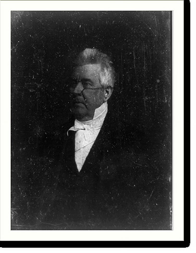 Historic Print, [John M. Clayton, halflength portrait, threequarters