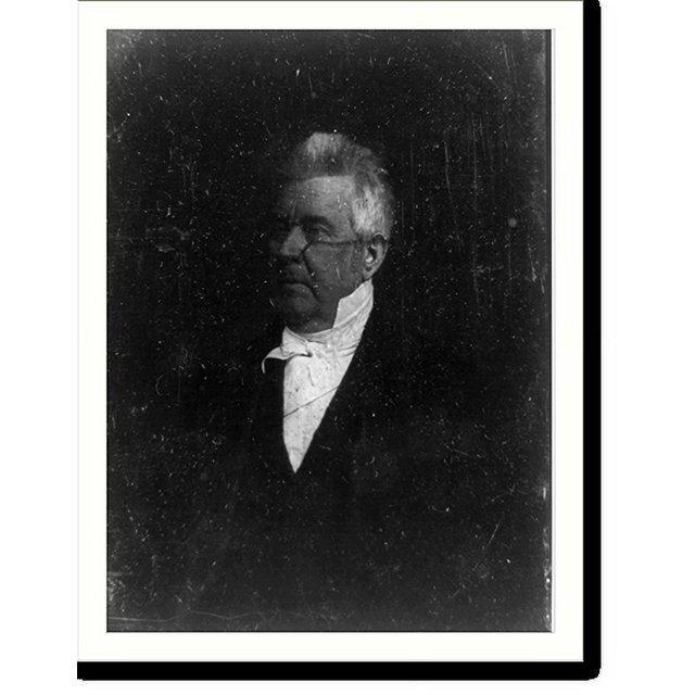 Historic Print, [John M. Clayton, halflength portrait, threequarters