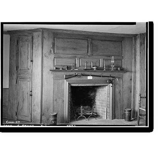 Historic Print, John Morris House, Lighthouse Road & Morris Avenue, New