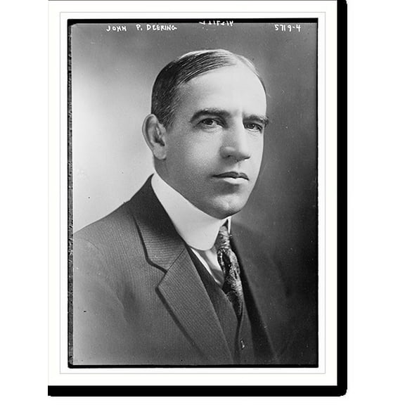 Historic Print, John P. Deering, 18" x 24"