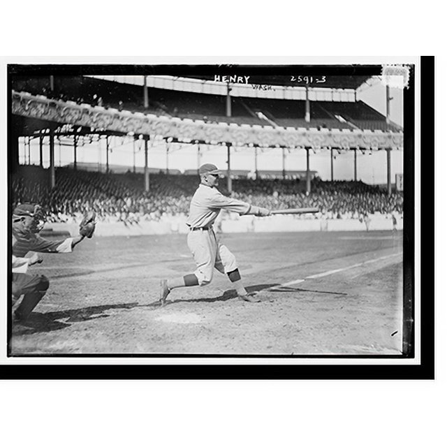 Historic Print, John P. Henry, Washington AL, at Polo Grounds, NY