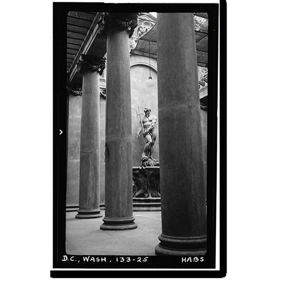 Historic Print, John R. McLean House, 1500 I Street Northwest, Washington, District of Columbia, DC - 25, 16" x 20"
