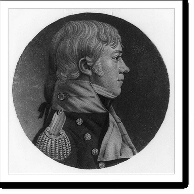 Historic Print, [John Roger Fenwick, headandshoulders portrait, right